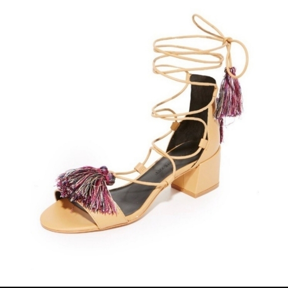 Rebecca Minkoff Isla Naturo sandals - Picture 2 of 12